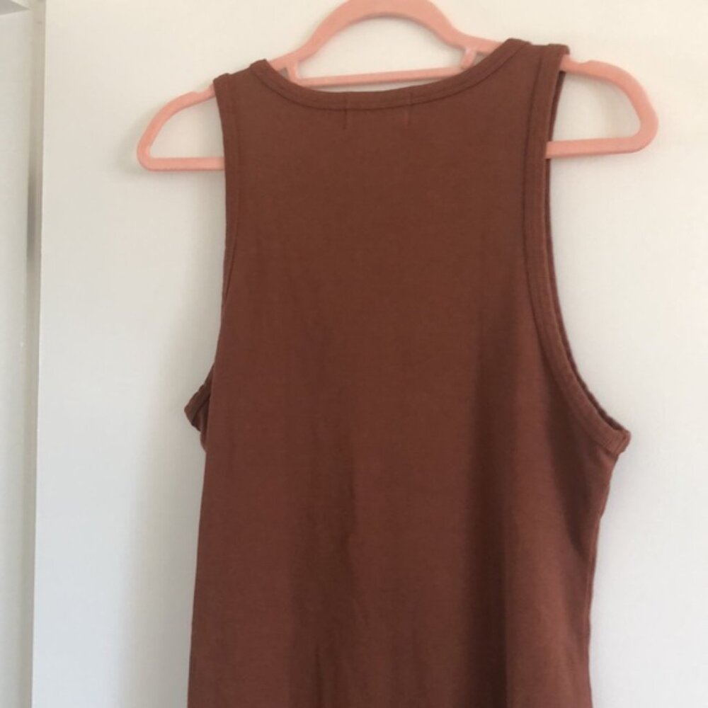 TALENTLESS Rib High Neck Contour Mini Dress - Picture 4 of 6